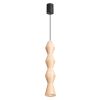 Suspensions Bois Naturel GU10 1 Kubbe