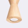 Suspensions Bois Naturel GU10 1 Kubbe