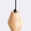 Suspensions Bois Naturel GU10 1 Kubbe