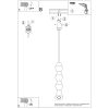 Suspensions Bois Naturel GU10 1 Kubbe