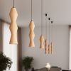 Suspensions Bois Naturel GU10 1 Kubbe