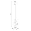 Suspensions Bois Naturel GU10 1 Kubbe