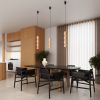 Suspensions Bois Naturel GU10 1 Kubbe