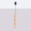 Suspensions Bois Naturel GU10 1 Kubbe