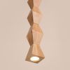 Suspensions Bois Naturel GU10 1 Kubbe