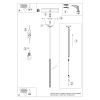 Suspensions Acier Beige G9 1 Arche