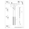 Suspensions Acier Taupe G9 3 Arche