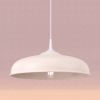 Suspensions Acier Beige E27 1 Gina