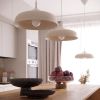 Suspensions Acier Beige E27 1 Gina