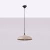 Suspensions Acier Taupe E27 1 Gina