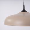 Suspensions Acier Taupe E27 1 Gina