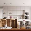 Suspensions Acier Taupe E27 1 Gina