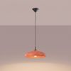 Suspensions Acier Ocre Rouge E27 1 Gina