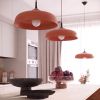 Suspensions Acier Ocre Rouge E27 1 Gina