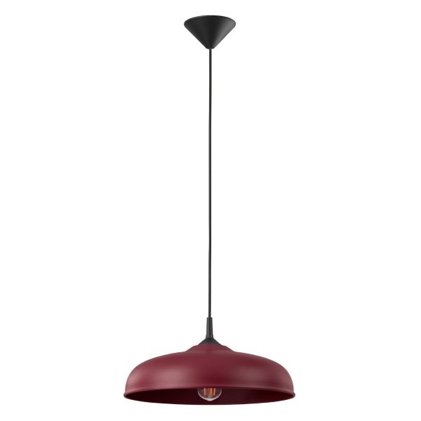 Suspensions Acier Bourgogne E27 1 Gina