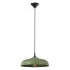 Suspensions Acier Vert Olive E27 1 Gina