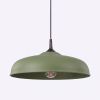 Suspensions Acier Vert Olive E27 1 Gina