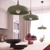 Suspensions Acier Vert Olive E27 1 Gina