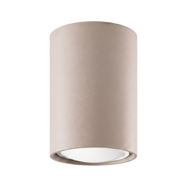 Plafonniers Acier Taupe GU10 1 Lagos