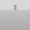 Plafonniers Acier Taupe GU10 1 Lagos