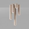 Plafonniers Acier Taupe GU10 1 Lagos