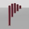 Plafonniers Acier Bourgogne GU10 1 Lagos
