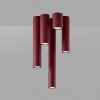 Plafonniers Acier Bourgogne GU10 1 Lagos