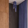 Plafonniers Acier Outremer GU10 1 Lagos