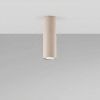 Plafonniers Acier Taupe GU10 1 Lagos