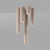 Plafonniers Acier Taupe GU10 1 Lagos