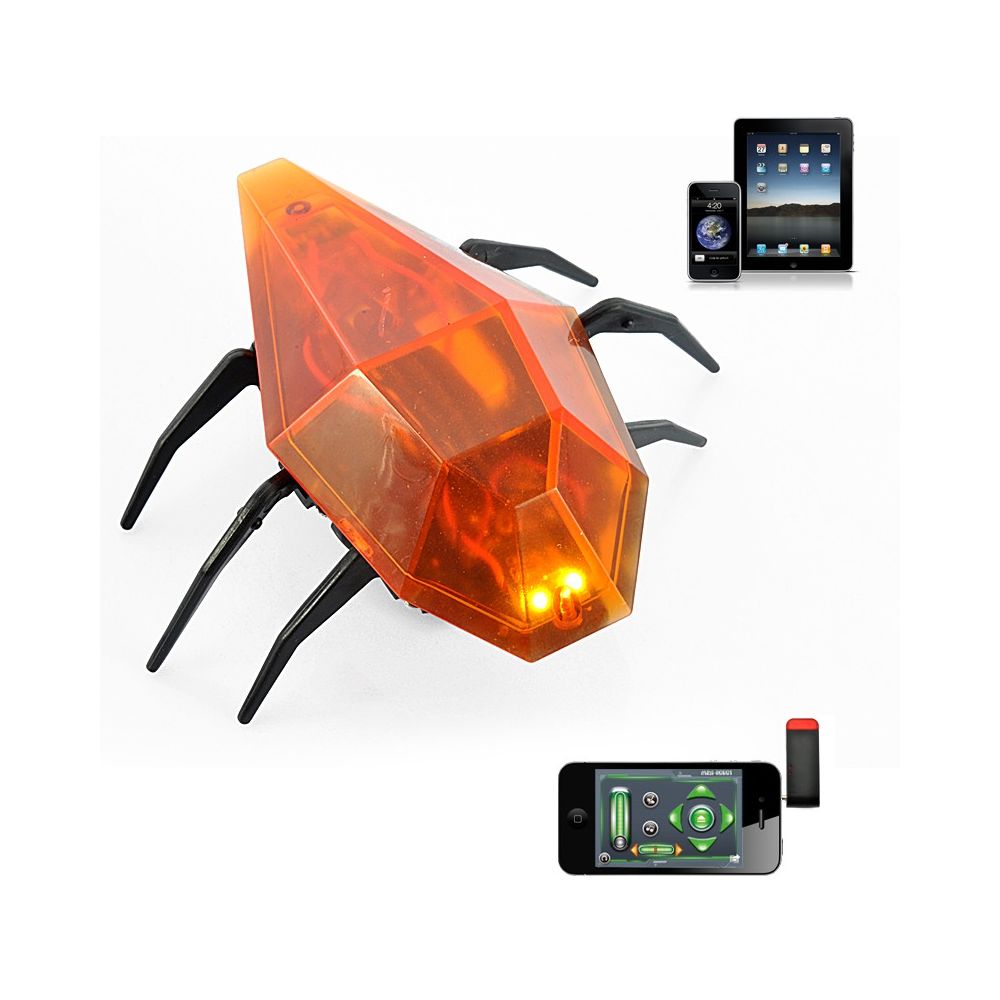 Mini robot cafard RC compatible iPhone - iPad - iPod. Mini robot cafard RC compatible iPhone - iPad - iPod Mini robot cafard RC compatible iPhone - iPad - iPod. Mini robot cafard RC compatible iPhone - iPad - iPod
