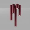 Plafonniers Acier Bourgogne GU10 1 Lagos