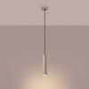 Suspensions Acier Taupe GU10 1 Lagos