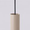 Suspensions Acier Taupe GU10 1 Lagos