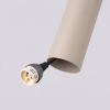 Suspensions Acier Taupe GU10 1 Lagos