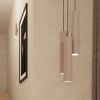 Suspensions Acier Taupe GU10 1 Lagos