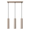Suspensions Acier Taupe GU10 3 Lagos