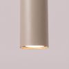Suspensions Acier Taupe GU10 3 Lagos