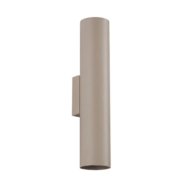 Appliques murales Acier Taupe GU10 2 Lagos