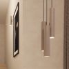 Appliques murales Acier Taupe GU10 2 Lagos