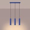 Suspensions Acier Outremer GU10 3 Lagos