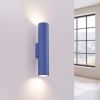 Appliques murales Acier Outremer GU10 2 Lagos
