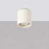 Plafonniers Aluminium Beige GU10 1 Orbis