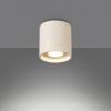 Plafonniers Aluminium Beige GU10 1 Orbis