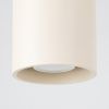 Plafonniers Aluminium Beige GU10 1 Orbis