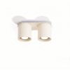 Plafonniers Aluminium Beige GU10 2 Orbis