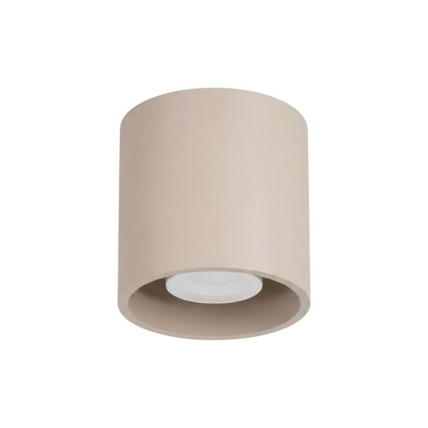 Plafonniers Aluminium Taupe GU10 1 Orbis