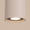 Plafonniers Aluminium Taupe GU10 1 Orbis