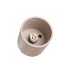 Plafonniers Aluminium Taupe GU10 1 Orbis