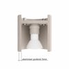 Plafonniers Aluminium Taupe GU10 1 Orbis